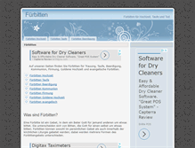 Tablet Screenshot of fuerbitten-online.de